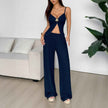 Y2K sexy suspender crop top pants set