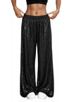 Sequin Wide-Leg Pants