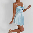 Sexy Hollow-out Strapless Mini Dress