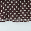 style retro polka dot V-neck crop top matching dress set