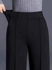 High-Waisted Wide Leg Pants