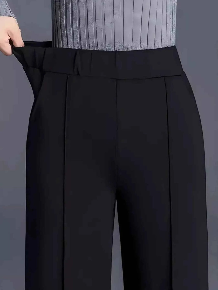 High-Waisted Wide Leg Pants