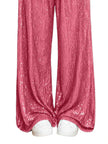 Sequin Wide-Leg Pants