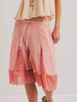 Lace Detail Shorts