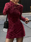 Long Sleeve Bodycon Mini Dress