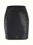 Sequin Mini Skirt
