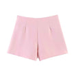 Square Buckle Patchwork Skirt Pants Mini Dress