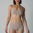 Adjustable Shoulder Straps Underwear and Seamless Shorts Loungewear Set