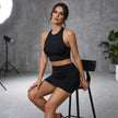 Halter Neck Vest & Skirt Co-ord Set