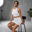 Halter Neck Vest & Skirt Co-ord Set