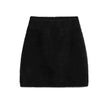 Ins Booss Mini Dress Knitted Thickened A- line Skirt Elastic Waist Sweet Soft Skirt Versatile Style For Various Occasions