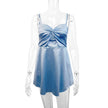 Sexy Hollow-out Strapless Mini Dress