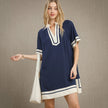 Umgee Linen Rayon Mini Dress