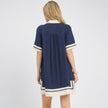 Umgee Linen Rayon Mini Dress