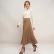 Flowy A-Line Midi Skirt