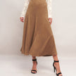 Flowy A-Line Midi Skirt