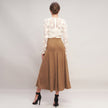 Flowy A-Line Midi Skirt