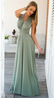 Convertible Strappy Maxi Dress