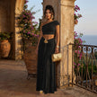Off Shoulder Crop Top & Mini Skirt Co-ord Set