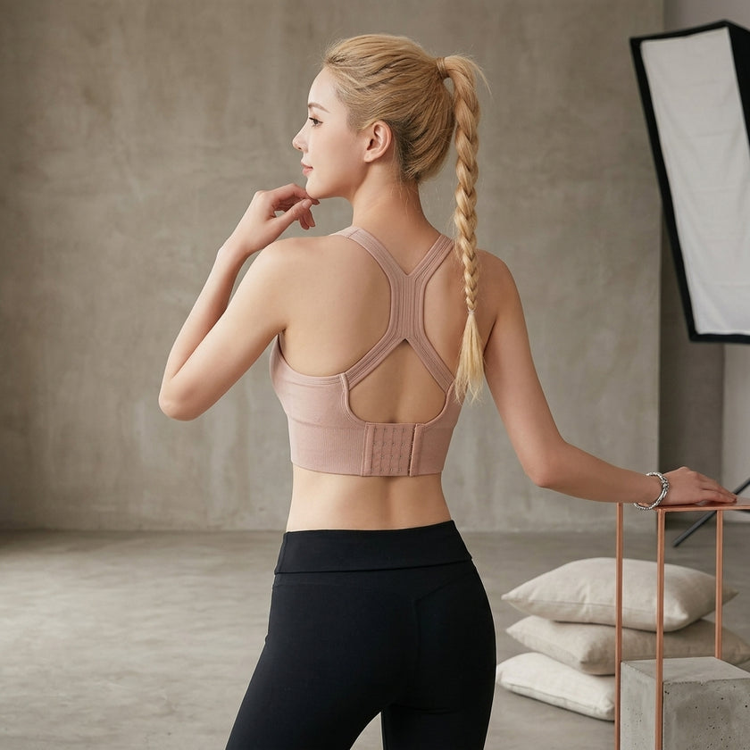 Push Up Seamless Sports Bra