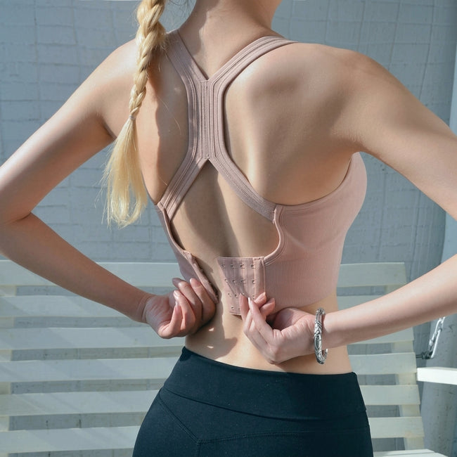 Push Up Seamless Sports Bra
