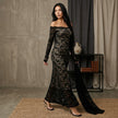 Off-Shoulder Lace Maxi Dress