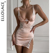 Satin Lace Slip Night Dress
