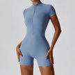 Push-Up Zipper Yoga Bodysuit Dance & Gym Jumpsuit