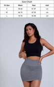 High Waist Knit Mini Skirt II
