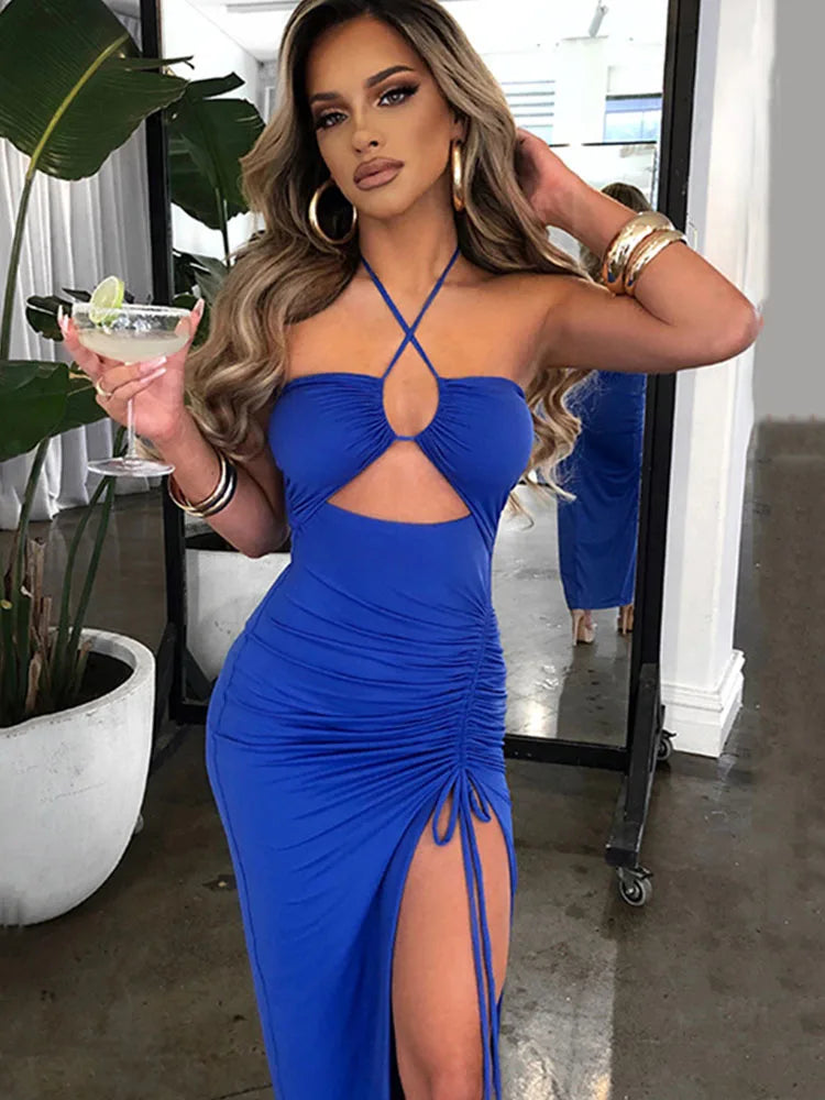 Backless Midi Bodycon Dress II