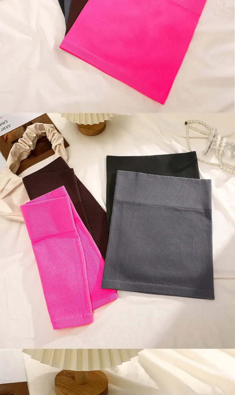 High Waist Knit Mini Skirt II
