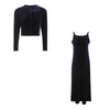 Sleeveless Cardigan & Maxi Robe Set