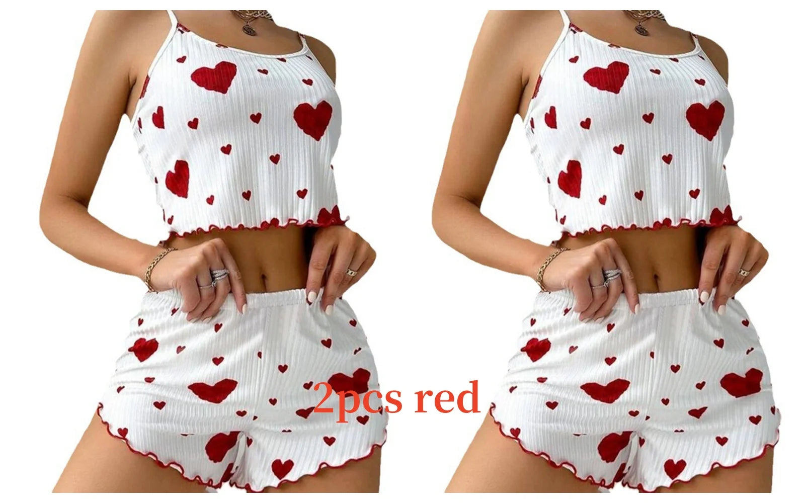 Printed Tank Pajama Set