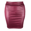 High Waist Pencil Mini Skirt
