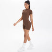 Backless Hollow-Out Push-Up Zipper Yoga Jumpsuit