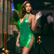 Sequin Halter Party Mini Dress II