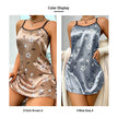 Luxurious Satin Floral Slip Nightdress