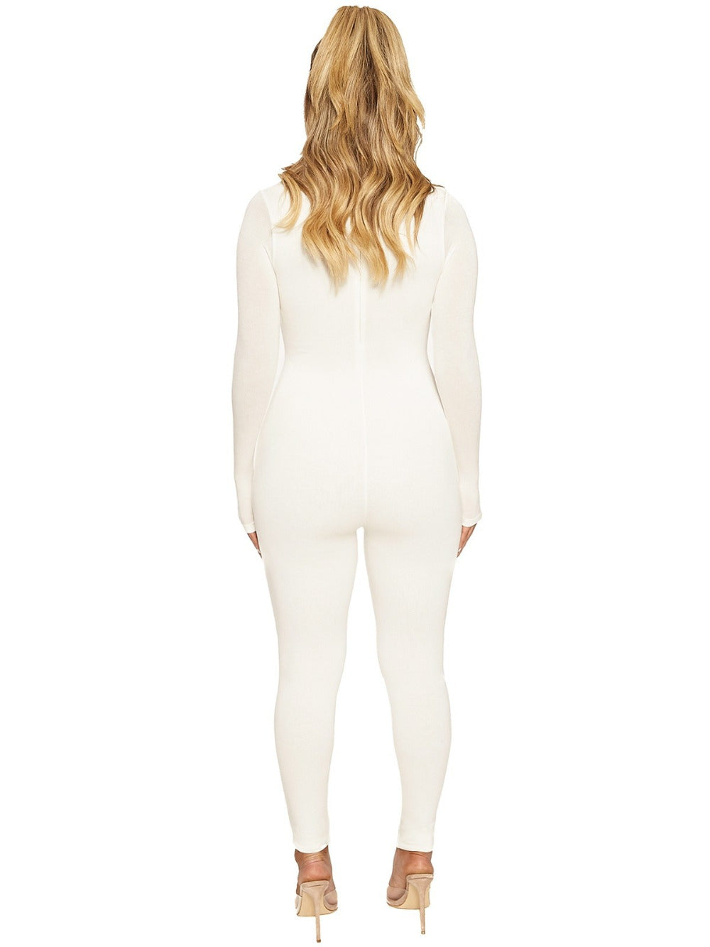 Long Sleeve Bodycon Sport Fitness Jumpsuit Romper
