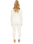 Long Sleeve Bodycon Sport Fitness Jumpsuit Romper