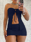 Tube Top & Bodycon Skirt Set
