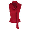 Solid Tank Summer New Women Sexy Sleeveless V-Neck Lady Top Fashion Bandage Streetwear Casual Slim Tank Elegant Knitted Clothing