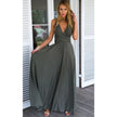 Convertible Strappy Maxi Dress