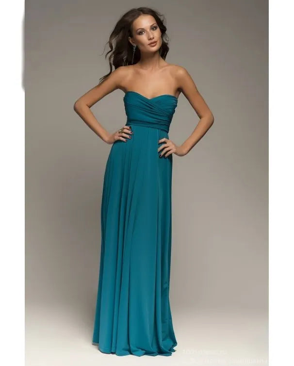 Convertible Strappy Maxi Dress