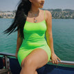 Spaghetti Strap Bodycon Sundress