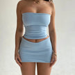 Tube Top & Mini Skirt Set