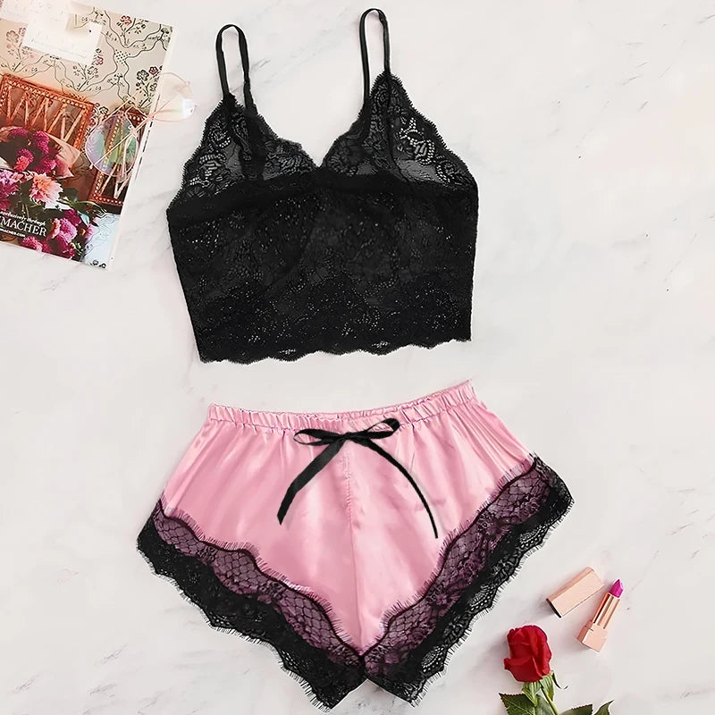 Satin Cami Pajama Set