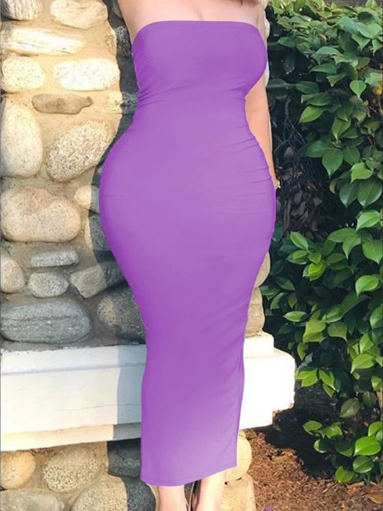 Sleeveless Wrapped Beach Dress