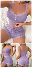 Silk Pajama Set with Trousers