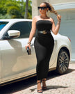 Sleeveless Wrapped Beach Dress