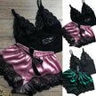 Lace Babydoll Pajama Set